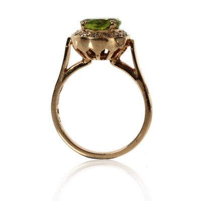 Peridot Ring in Gold
